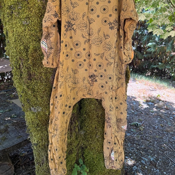 Kantha Bae Long Sleeve Cotton Romper - Picture 2 of 14